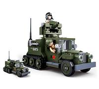 Sluban WWII - GAZ HALF-TRACK 2IN1 243PCS, Medium