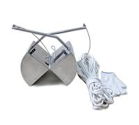Sludge Sampler 304 Stainless Steel - Mud Sampling Grab Bottom Sampler with Water Outlet for River Pond Lake
