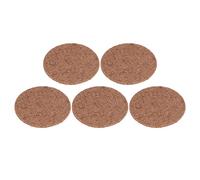 Sluffs 5Pcs Bird Eggs Mat,Reed Leaves Material Wear Soft Comfortable Bird Nesting Pads Bird Cushion Parrot Breeding Nest Cushion for Many Sizes of Nests