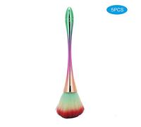 Sluffs 5pcs Soft Hair Nail Dust Brush Portable Nail Art Dust Cleaner Remover Cosmetic Brush Nail Dust Brush,Nail Dust Cleaner