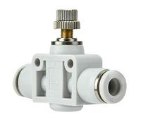 Sluffs Co2 Generator Regulating Valve, Co2 Special Fine Tuning Valve Fish Tank Water Grass Diy Homemade Regulating Valve Air Control Valve Aquarium Aquatic Supplies