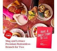 Slug and Lettuce Bottomless Brunch for Two, Two Hours Unlimited Drinks