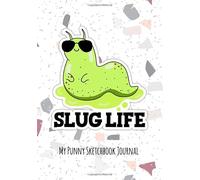 Slug Life Cute Mollusc Pun | Punny Gift Journal Sketchbook: 120 Page alternate blank and lined sketchbook journal for writing, composition, notes, sketching, drawing and doodling