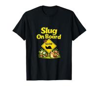 Slug On Board Slow Sign Cottagecore Slug Life T-Shirt