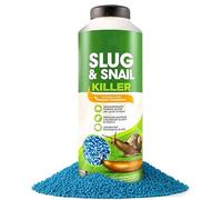 Slug & Snail Killer Pellets 800g Slug Pellets for Garden & Greenhouses Fast Acting Ferric Phosphate Repellent for Organic Gardening with Maximum Protection