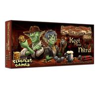 Slugfest Games The Red Dragon Inn: Allies - Keet and Nitrel Expansion | Requires any standalone The Red Dragon Inn game; 2-5 players, 30-60 min, ages 13+; two goblin characters.