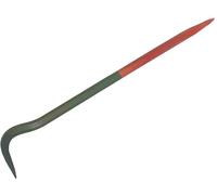 Sluice Fox Prospecting Tool Crevice Breaking Digging bar for Gold panning kit; 19 inch Long, six-Sided Steel Gold Mining Tool with Point tip and Flat tip