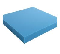 SLUMBER HOME High-Density Upholstery Foam Sheet Custom Cut to Any Size Firm Cushion Foam for Sofas Chairs Benches RVs Beds DIY Projects Seat Pads and Upholstery Repair Made in UK (50cm x 50 cm x 5cm)