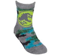 Slumber Hut 1 Pair Boys Jurassic Cosy Socks 9-12