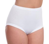 Slumber Hut 3 Pairs Ladies Cotton Interlock Cuff Leg Briefs Large