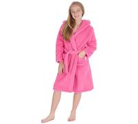 Slumber Hut® Borg Hooded Robe 18C1031 Bubblegum 4-5 Years