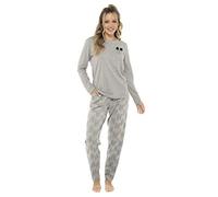 Slumber Hut® Jersey Pyjamas Womens Soft Cosy Comfy Pajamas - Printed PJ's for Women and Children - Grey Cockapoo Dog - Size Girls 11-12 Years