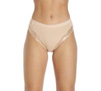 Slumber Hut Ladies 3 pack 1007 High Leg Lace Brief size 10 Nude