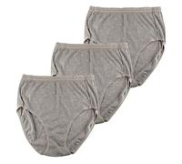 Slumber Hut Ladies Full Briefs with Lace Trim 3 or 6 Pack - Star Floral Spot Plain