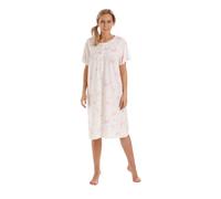 Slumber Hut Ladies Short Sleeve Jersey Cotton Nightie 0104 Pink 18-20