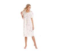 Slumber Hut Ladies Short Sleeve Jersey Cotton Nightie 0104 Purple 22-24
