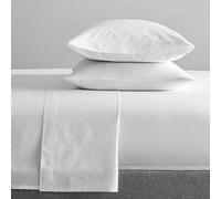 Slumberdown 100% Egyptian Cotton,4 Pieces King Bed Sheet Set - 800 TC Soft and Premium Quality Hotel Bedding, 15 Inch Deep Pockets, Wrinkle & Fade Resistant King,White Solid