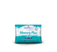 Slumberdown 2 Pack Memory Foam Plus Firm Support Pillows In White White One Size