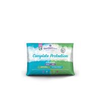 Slumberdown 4 Pack Complete Protection Anti Viral Medium Support Pillows in White Slumberdown White