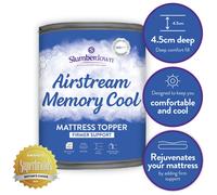 Slumberdown Airstream 4.5cm Mattress Topper - Double