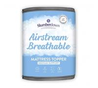 Slumberdown Airstream Mattress Topper in White | Size: Double Slumberdown White Double