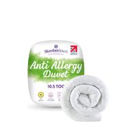 Slumberdown Anti Allergy 10.5 Tog All Year Round Duvet In White White