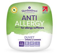 Slumberdown Anti Allergy 7.5 Tog All Year Round Duvet Super King White