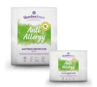 Slumberdown Anti Allergy Mattress, Pillow Protector, 2 Pack