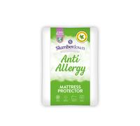 Slumberdown Anti Allergy Mattress Protector in White | Size: Double Slumberdown White Double
