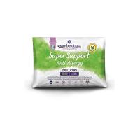 Slumberdown Anti Allergy Super Support Pair of Pillows White