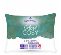 Slumberdown Calm & Cosy Medium Pillow - 2 Pack