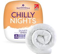 Slumberdown Chilly Nights 15 Tog King Size Duvet - Extra Warm, Thick & Cosy Winter Quilt for Cold Nights | UK-Made, Soft Touch Cover, Non-Allergenic & Washable (225 x 220cm)