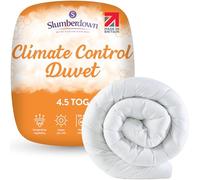 Slumberdown Climate Control King Size Duvet 4.5 Tog - Climate-Adaptive, Lightweight & Breathable Summer Duvet | UK Made King Quilt, Non-Allergenic, Washable (225 x 220cm)