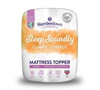Slumberdown Climate Control Mattress Topper Kingsize Bed - Breathable, Moisture-Wicking & Cooling Mattress Topper | OEKO-TEX Certified, UK-Made, Non-Allergenic, Washable (150 x 200cm)