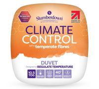 Slumberdown Climate Control Single Duvet 10.5 Tog All Year Round Temperature Regulating Quilt Summer & Winter Machine Washable
