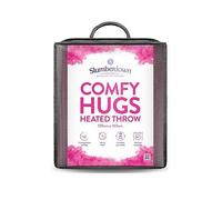 Slumberdown Comfy Hugs Heated Throw In Plum Plum