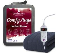 Slumberdown Navy Blue Comfy Hugs Heated Throw