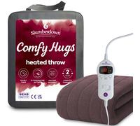Slumberdown Comfy Hugs Heated Throw - Plum