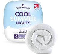 Slumberdown Cool Summer Nights 7.5 Tog Double Duvet - Lightweight & Breathable UK Made Double Quilt, Non-Allergenic & Washable | Summer Duvet for Hot Nights (200 x 200cm) - 4 Pack