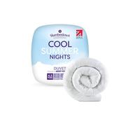 Slumberdown Cool Summer Nights 4.5 Tog Summer Duvet In White White