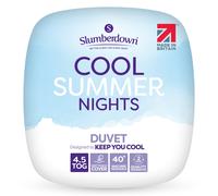 Cool Summer Nights 4.5 Tog Summer Duvet Slumberdown White Super King