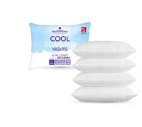 Slumberdown Cool Summer Nights Firm Support Pillows: Four