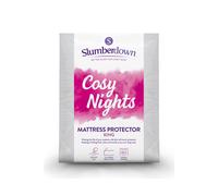 Slumberdown Cosy Nights Mattress Protector In White White