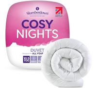 Slumberdown Cosy Nights Single Duvet 10.5 Tog - UK Made Breathable All-Season Single Quilt for Spring, Summer, Autumn & Winter - Soft Touch, Non-Allergenic & Machine Washable (135 x 200cm)