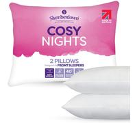 4 Pack Cosy Nights Soft Support Pillows Slumberdown White One Size