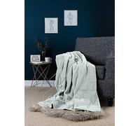Slumberdown Duck Egg Elegantly Warm Luxury Heated Fleece Throw Mink