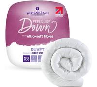 Slumberdown Feels Like Down 13.5 Tog Winter Duvet In White White
