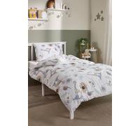 Slumberdown Kids Single Coverless Duvet 4.5 Tog - Animal Print Single Quilt with Matching Pillowcase | UK-Made, Reversible, Non-Allergenic, Washable (135 x 200cm)