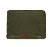 Slumberdown Large Dog Bed Zipped Removable & Washable Microfleece Velour Replacement/spare Cover With Anti Slip Bottom Green