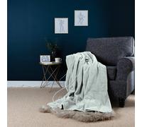 Luxury Heated Throw in Soft Faux Mink Fleece - Elegantly Warm by Slumberdown